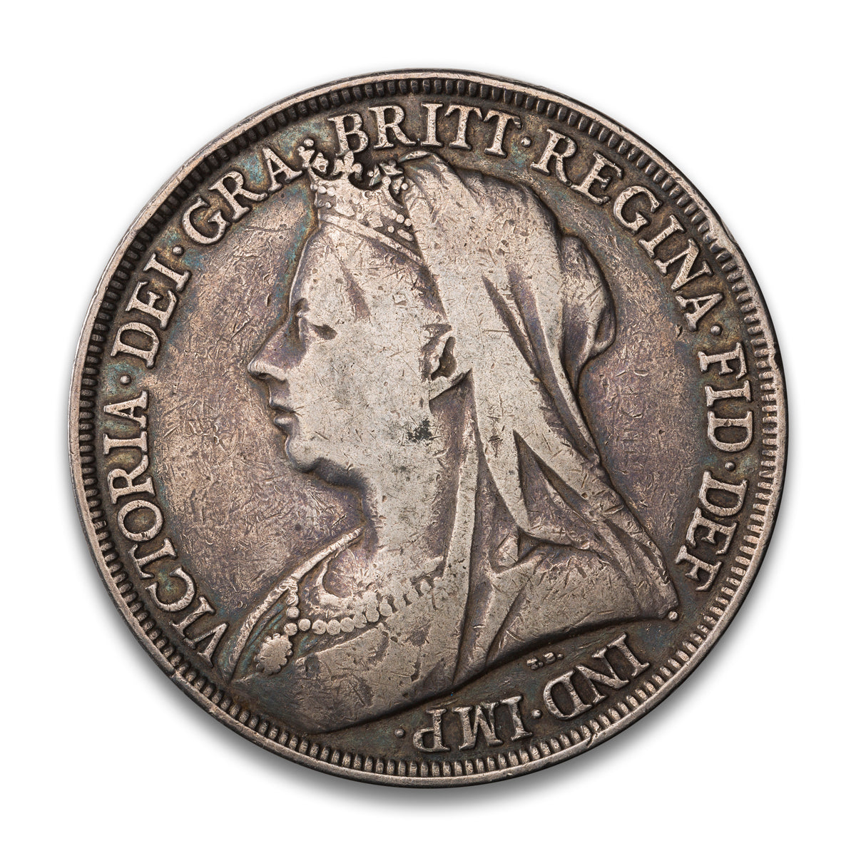 Great Britain Silver 1 Crown 1896