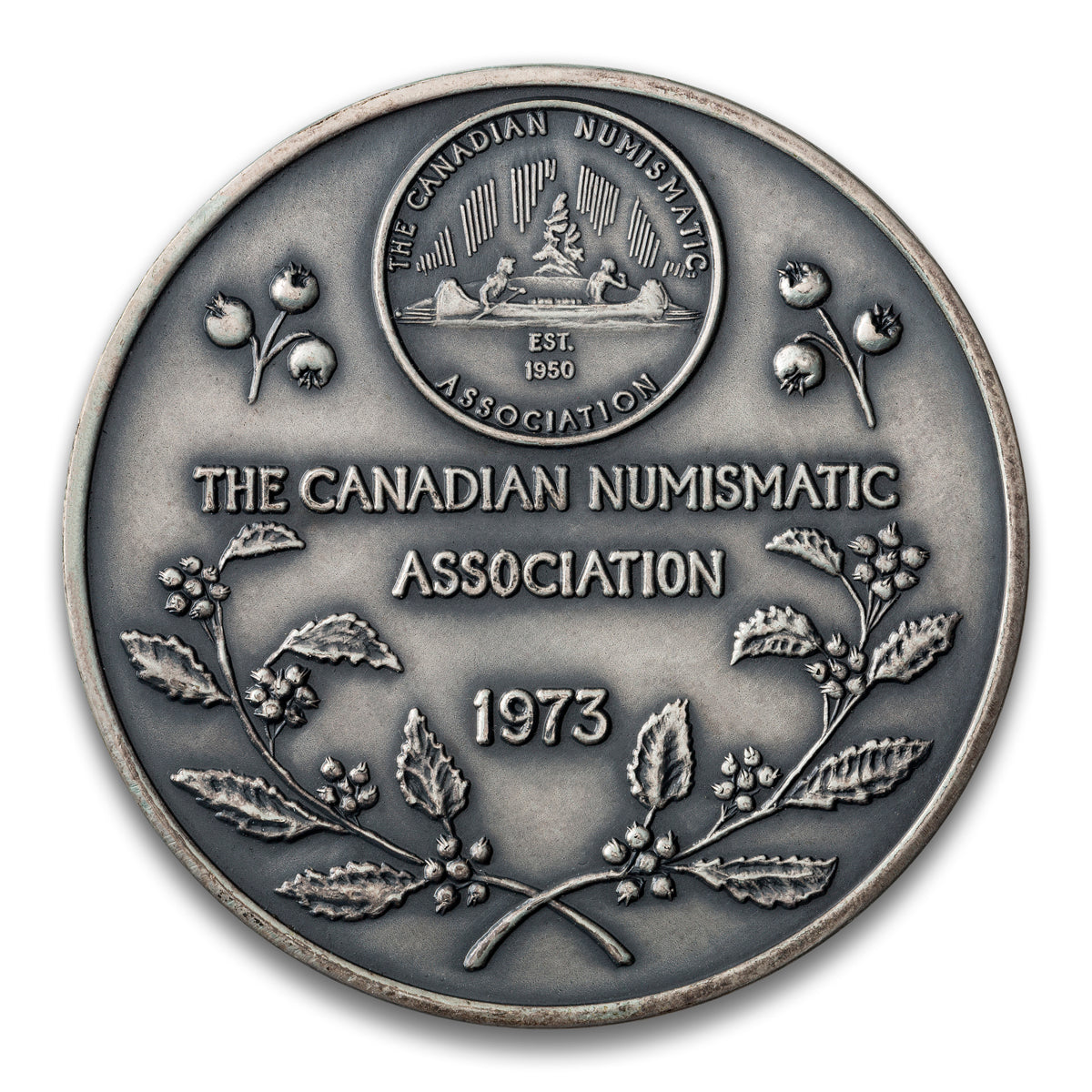 Saskatoon, SK Canadian Numismatic Association Silver medal 1973