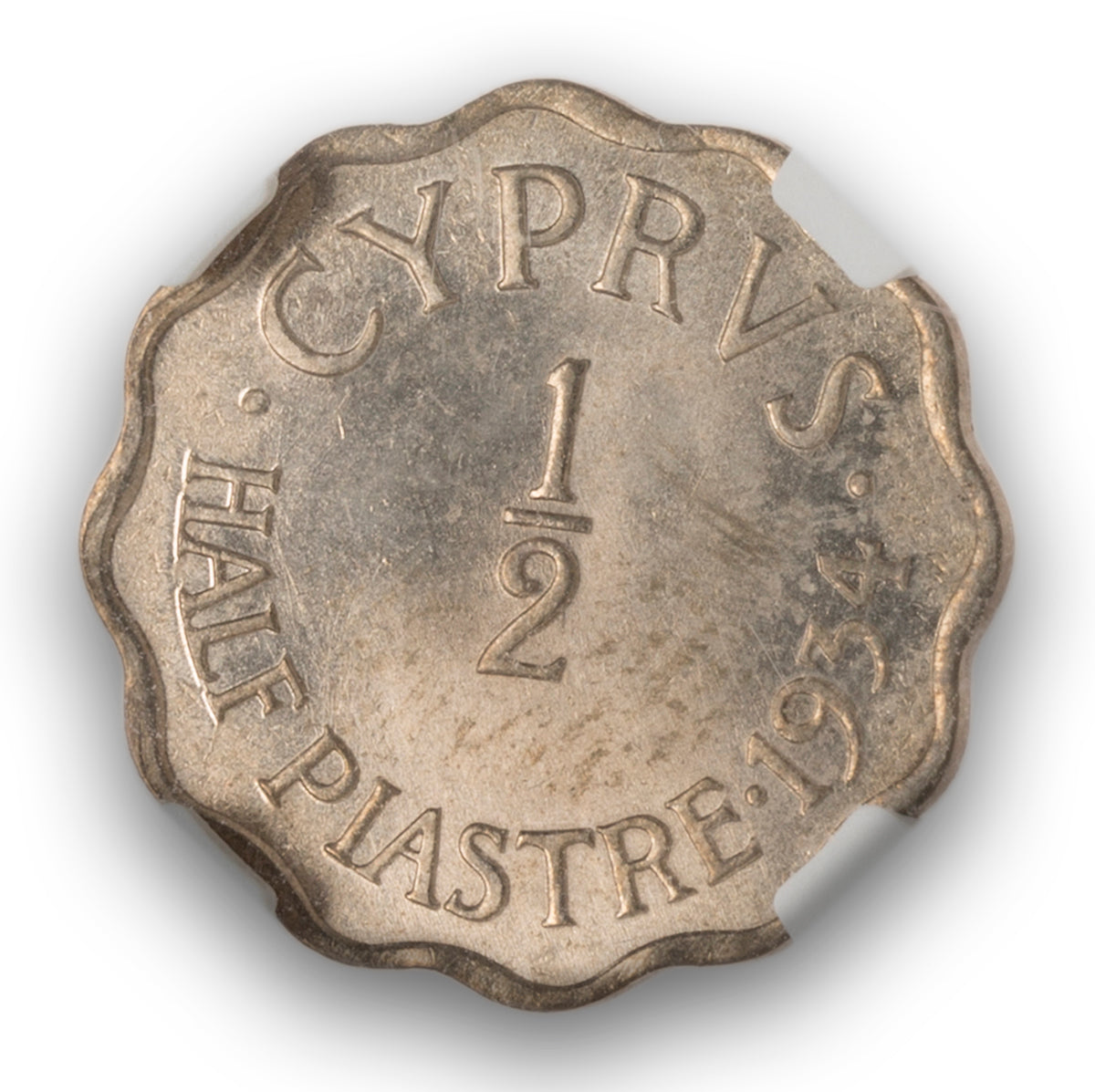 Cyprus 1/2 Piastre 1934