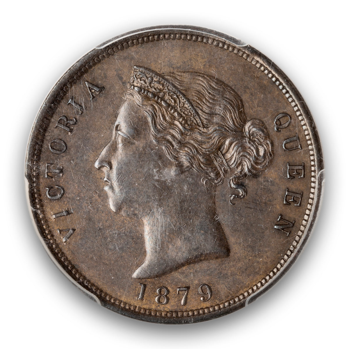 Cyprus Bronze 1 Piastre 1879