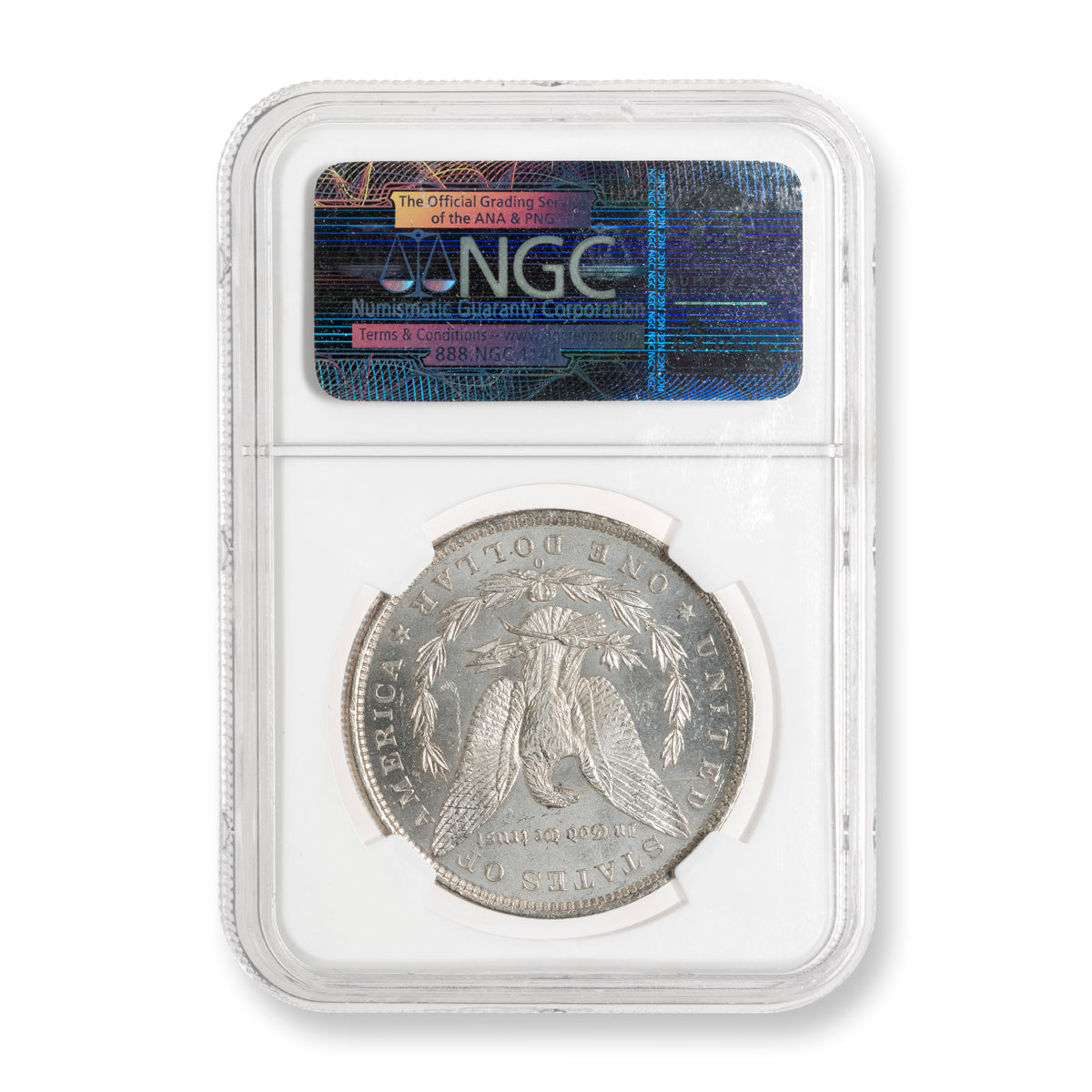 US $1 1885O Morgan Dollar NGC MS-64