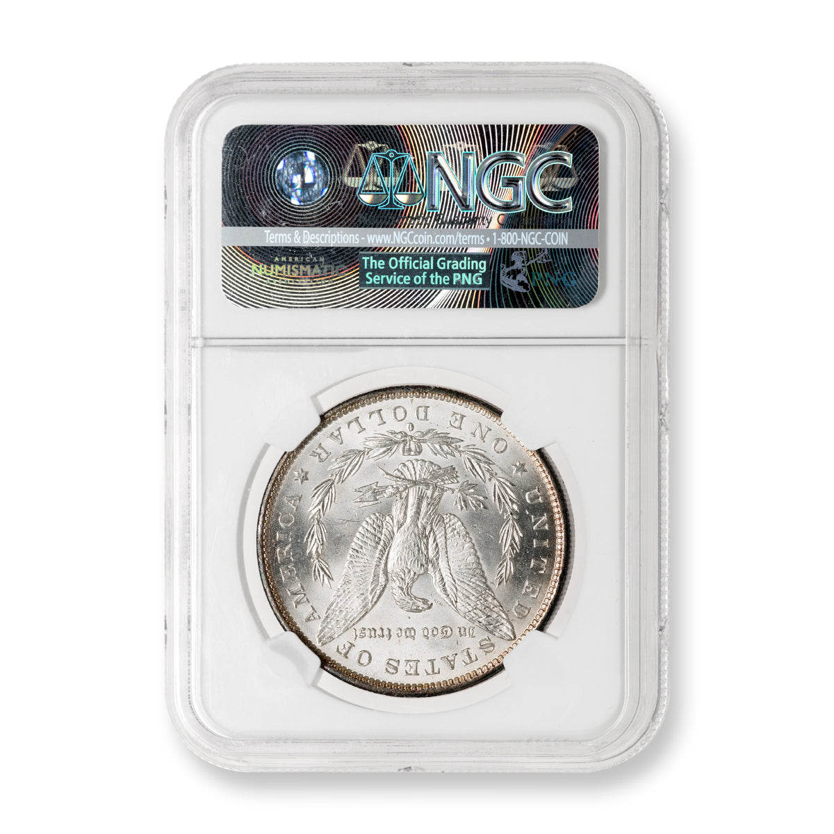 US $1 1884O Morgan Dollar NGC MS-63