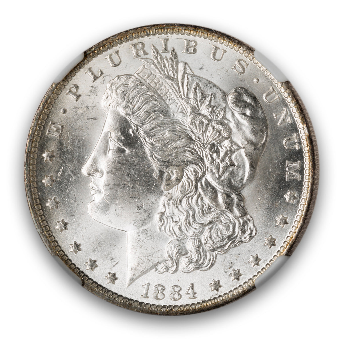 US $1 1884O Morgan Dollar NGC MS-63