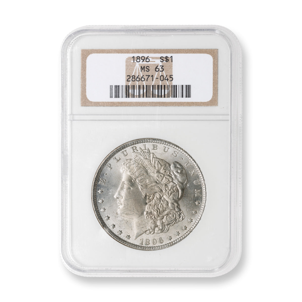 US $1 1896 Morgan Dollar NGC MS-63