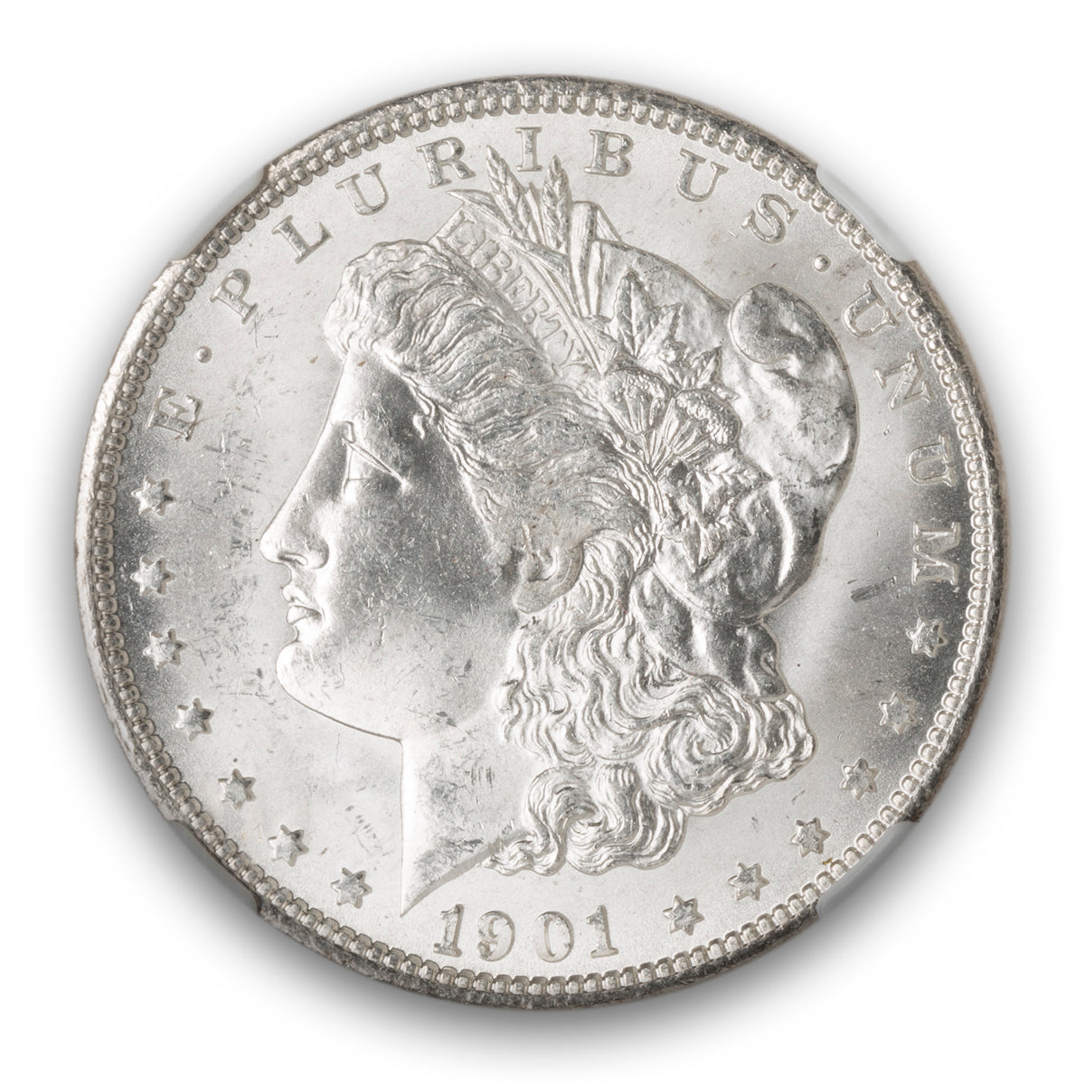 US $1 1901O Morgan Dollar NGC MS-63