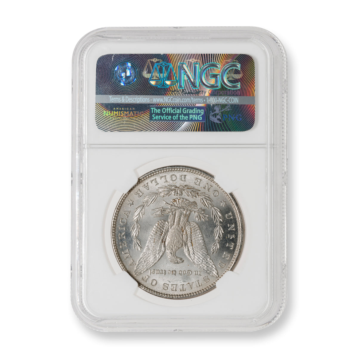 US $1 1897 Morgan Dollar NGC MS-65