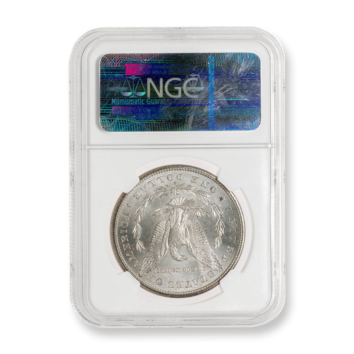 US $1 1881S Morgan Dollar NGC numisBU