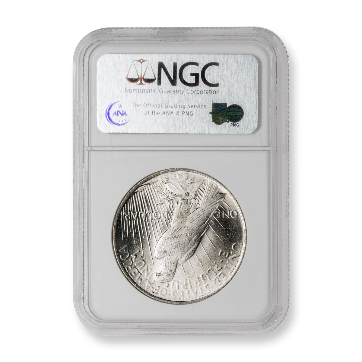 US $1 1922 Peace Dollar NGC MS-65