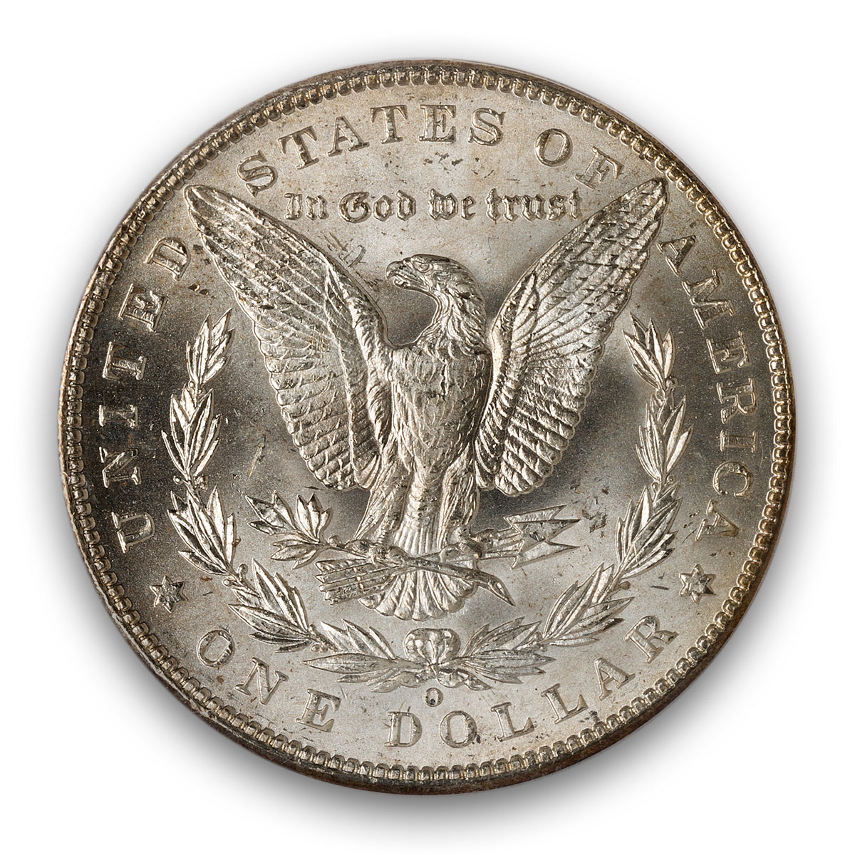 US $1 1898O Morgan Dollar PCGS MS-65