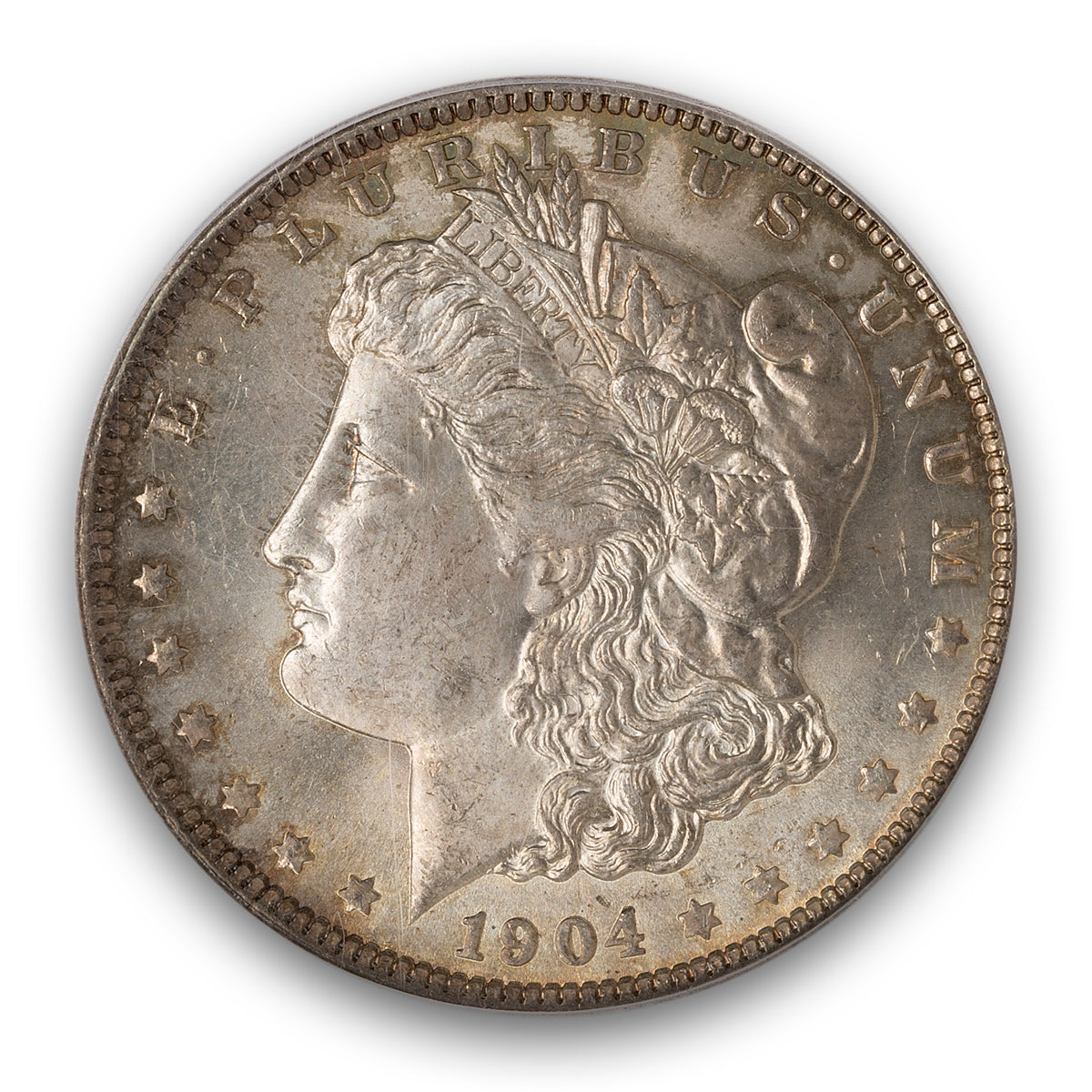 US $1 1904O Morgan Dollar PCGS MS-65