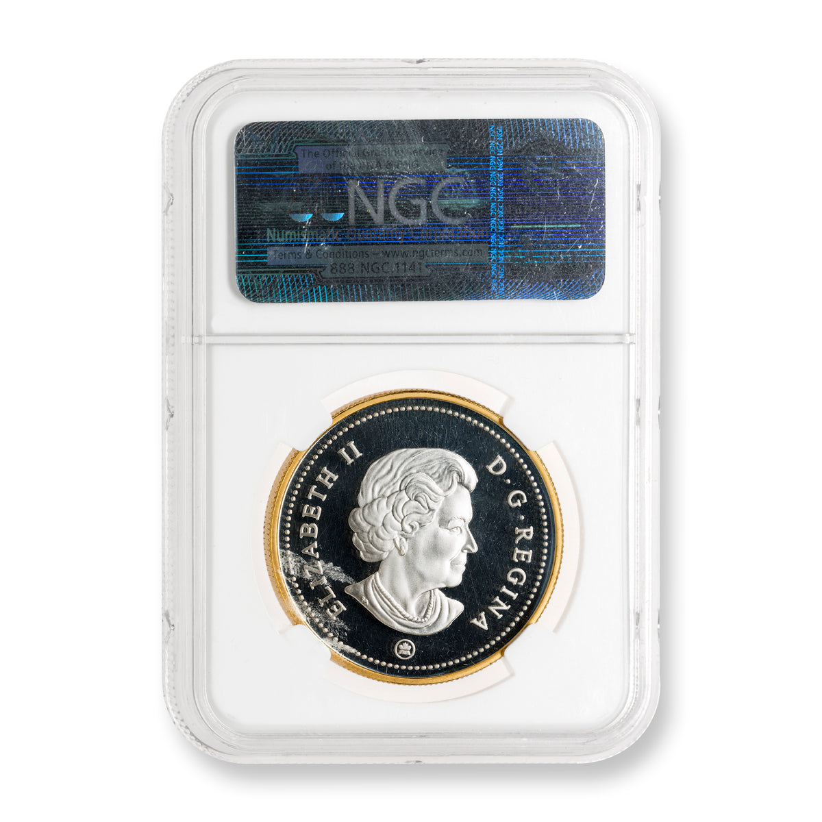 $1 2008 Ultra Cameo Quebec 40th Anniversary NGC PR-69