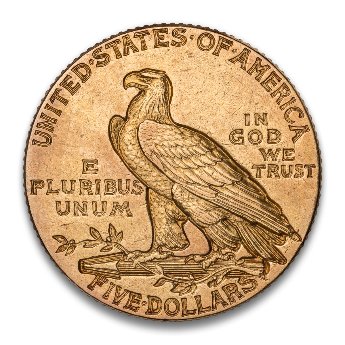 US $5 1914  Half Eagle EF-45