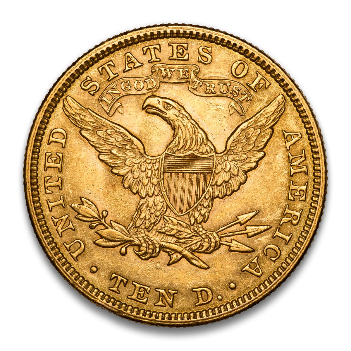 US $10 1907  Eagle EF-40