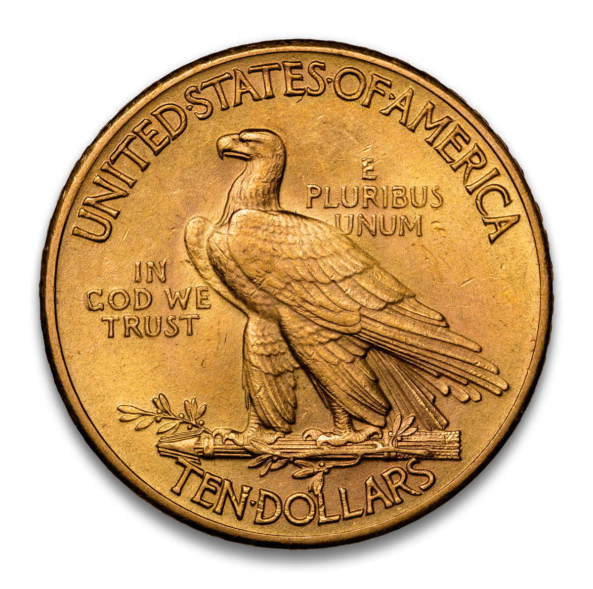 US $10 1926 Eagle AU-50