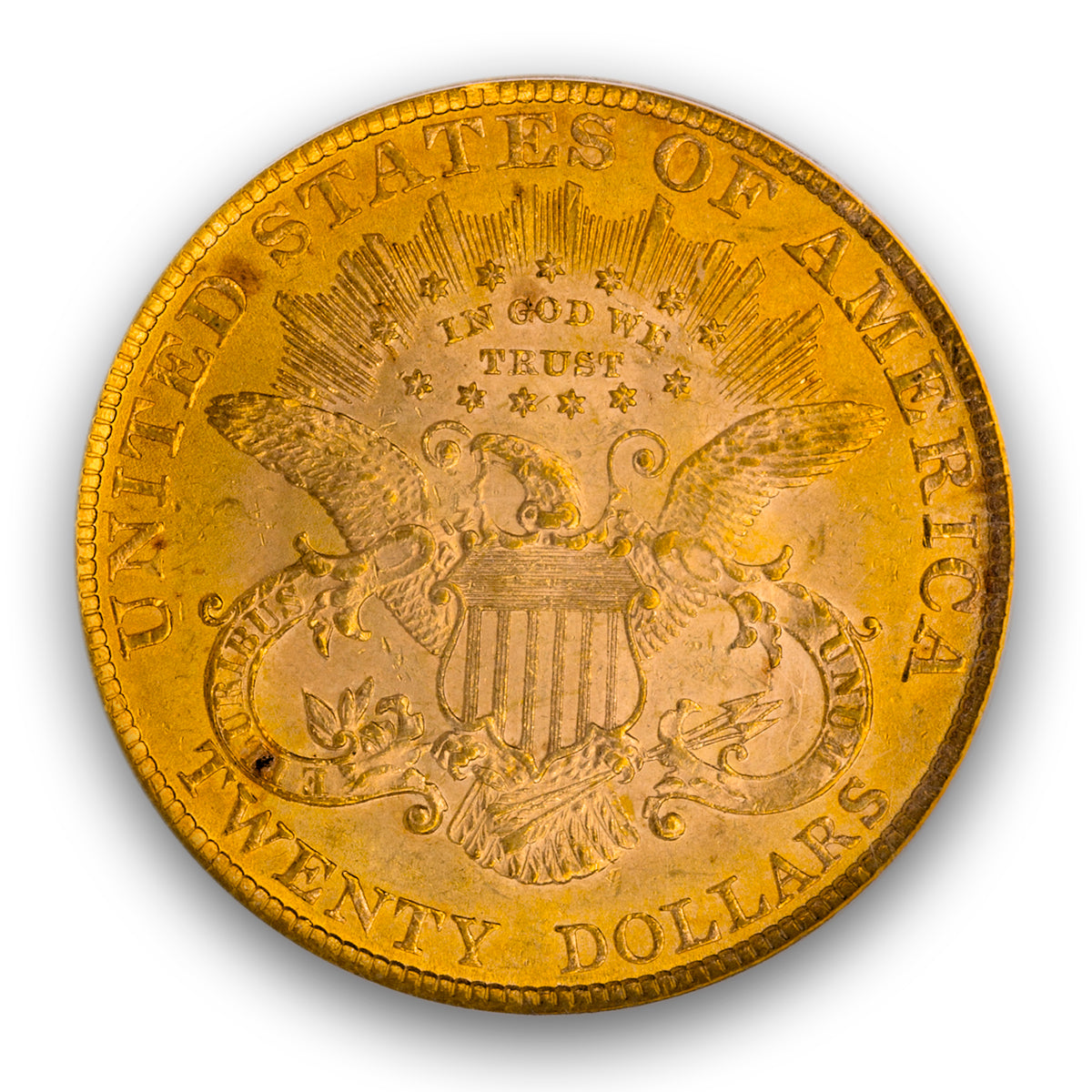 US $20 1900 Double Eagle PCGS MS-61