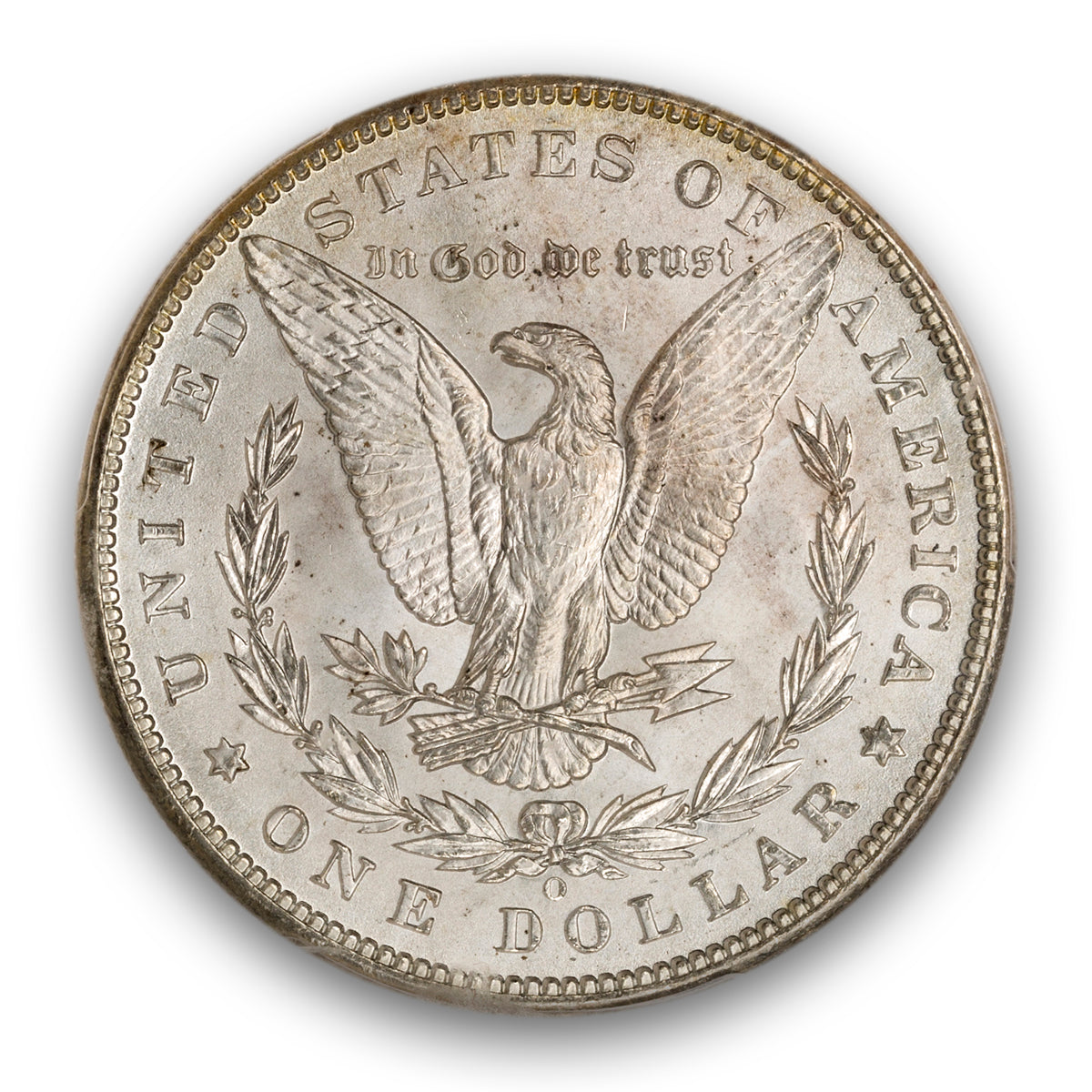 US $1 1898O Morgan Dollar PCGS MS-66