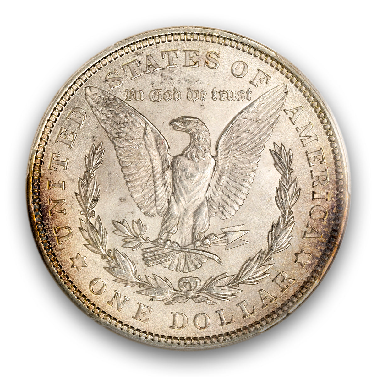 　US　ONE dollar　1921 US $1 1921 Morgan Dollar PCGS MS-65