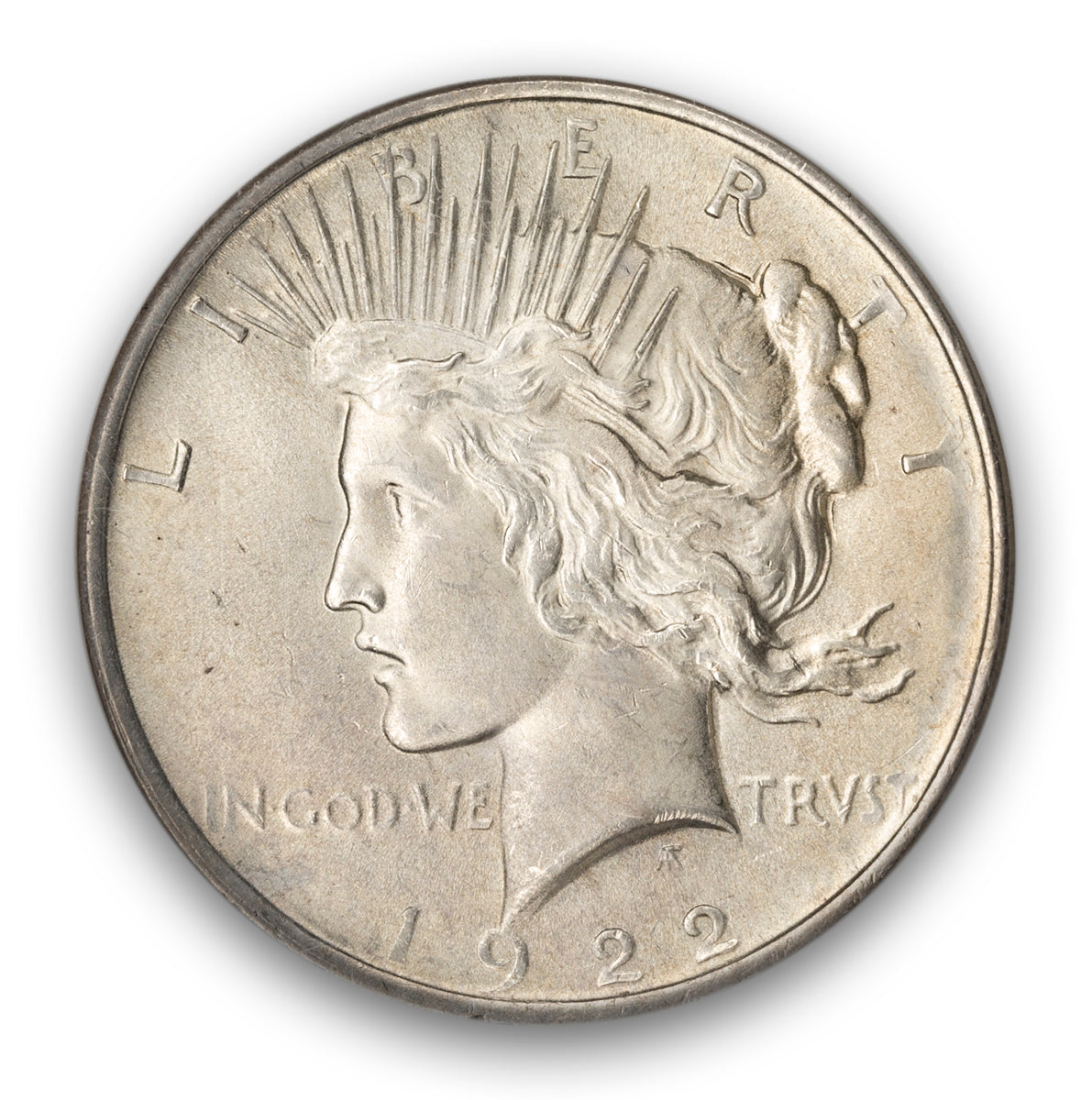 US $1 1922 Peace Dollar NGC MS-65