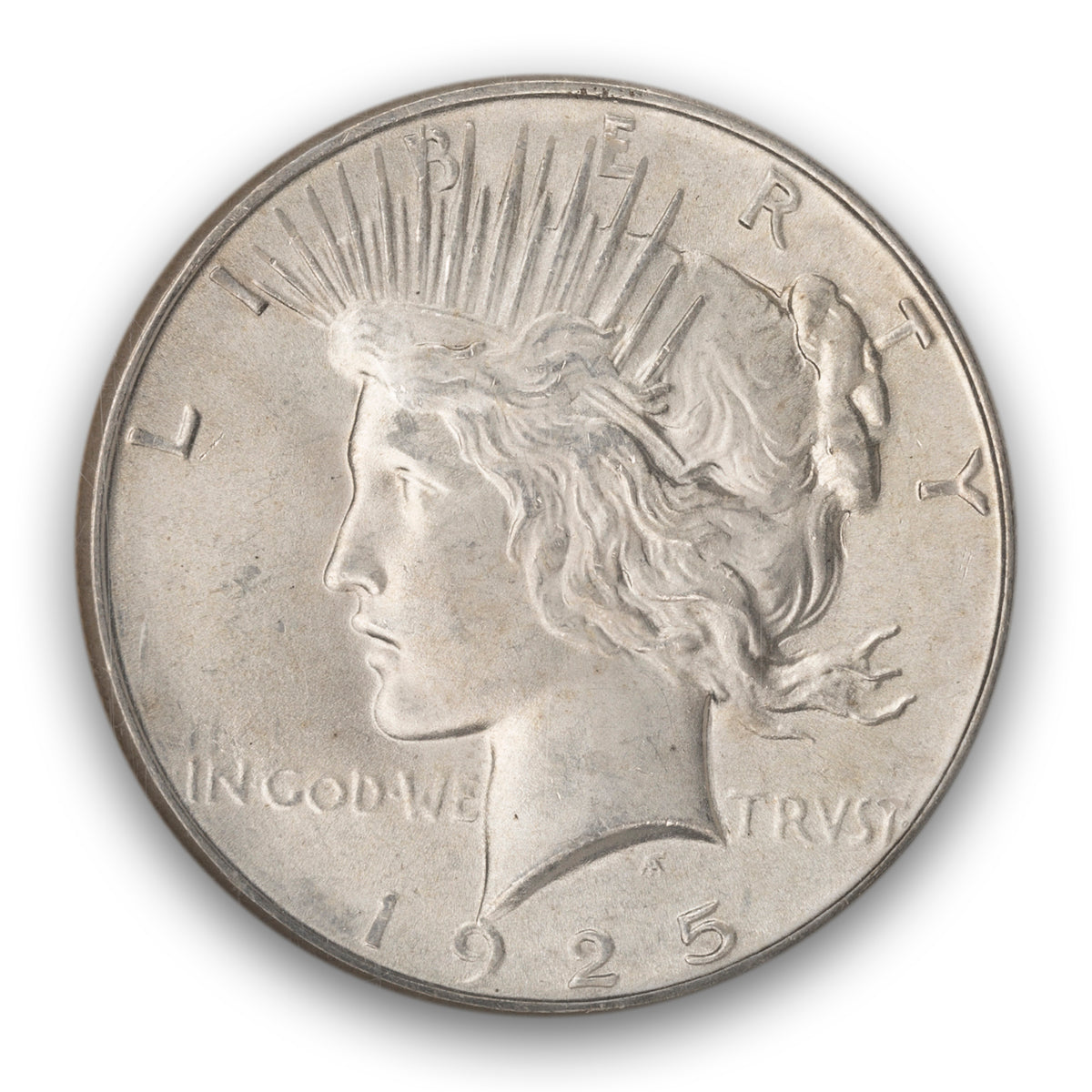 US $1 1925 Peace Dollar NGC MS-64