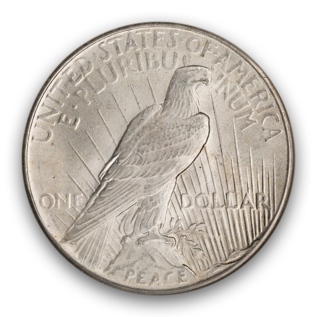 US $1 1925 Peace Dollar NGC MS-64