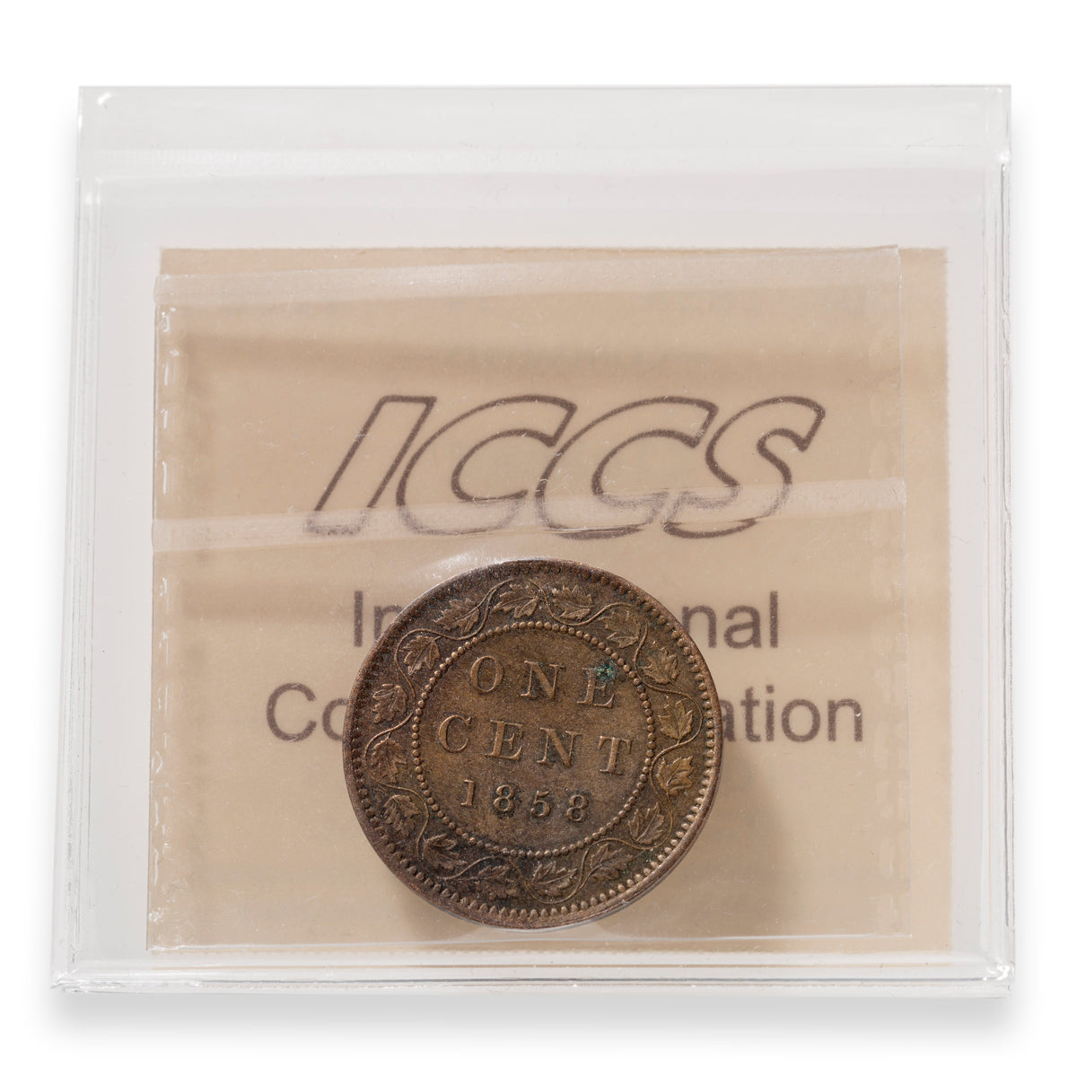 1 Cent 1858 ICCS VF-30