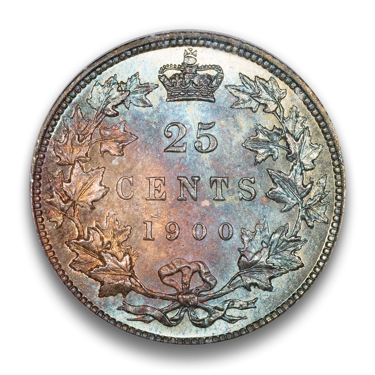 25 Cent 1900 ICG MS-63