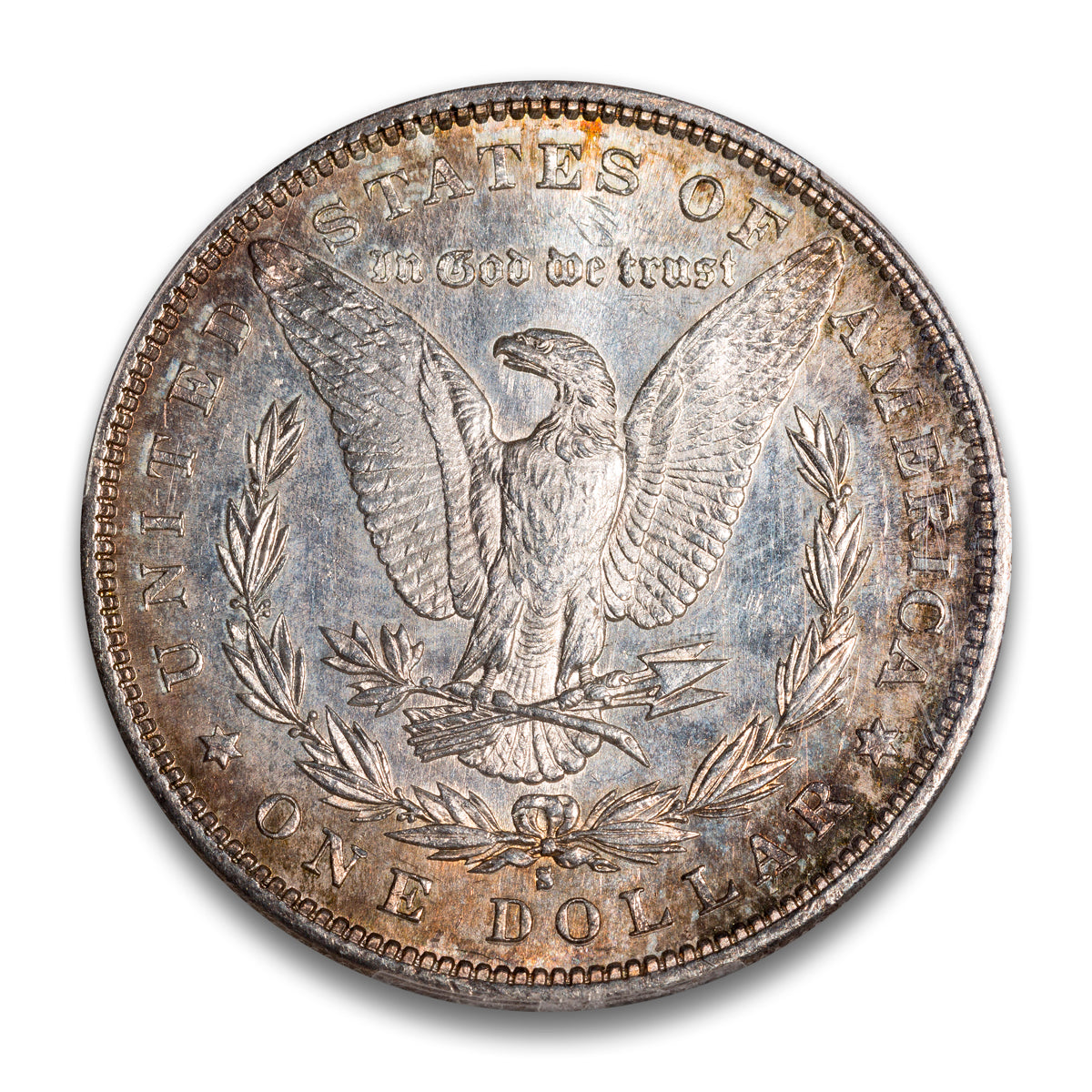 US $1 1881S Morgan Dollar PCGS MS-64