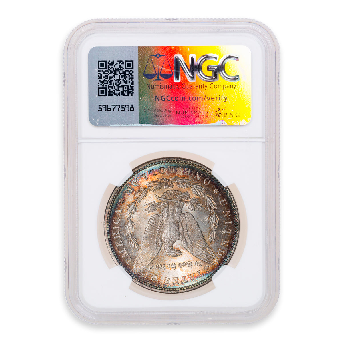 US $1 1883 Morgan Dollar NGC MS-66+