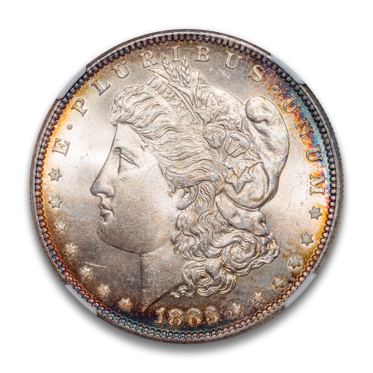 US $1 1883 Morgan Dollar NGC MS-66+