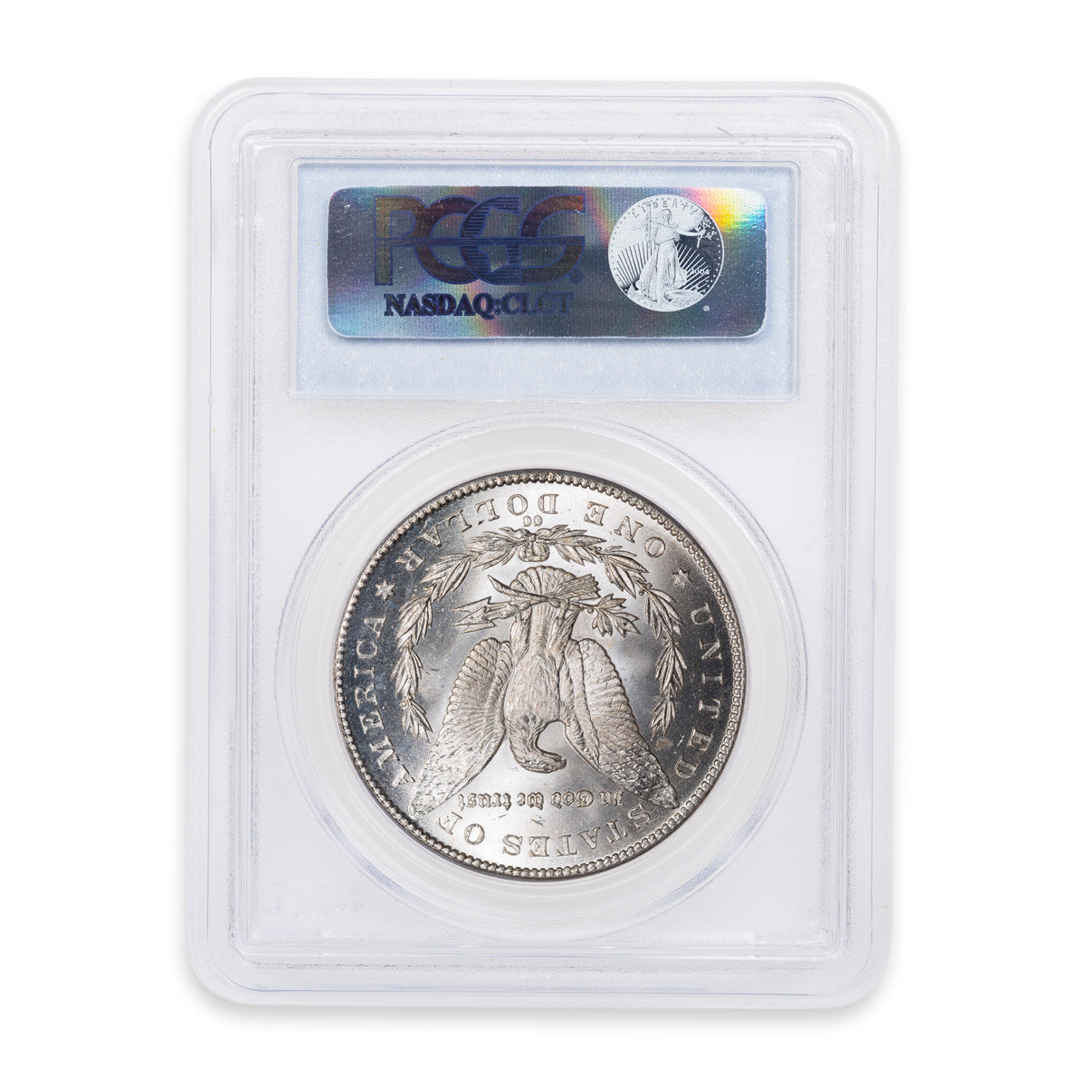 US $1 1884CC Morgan Dollar PCGS MS-64