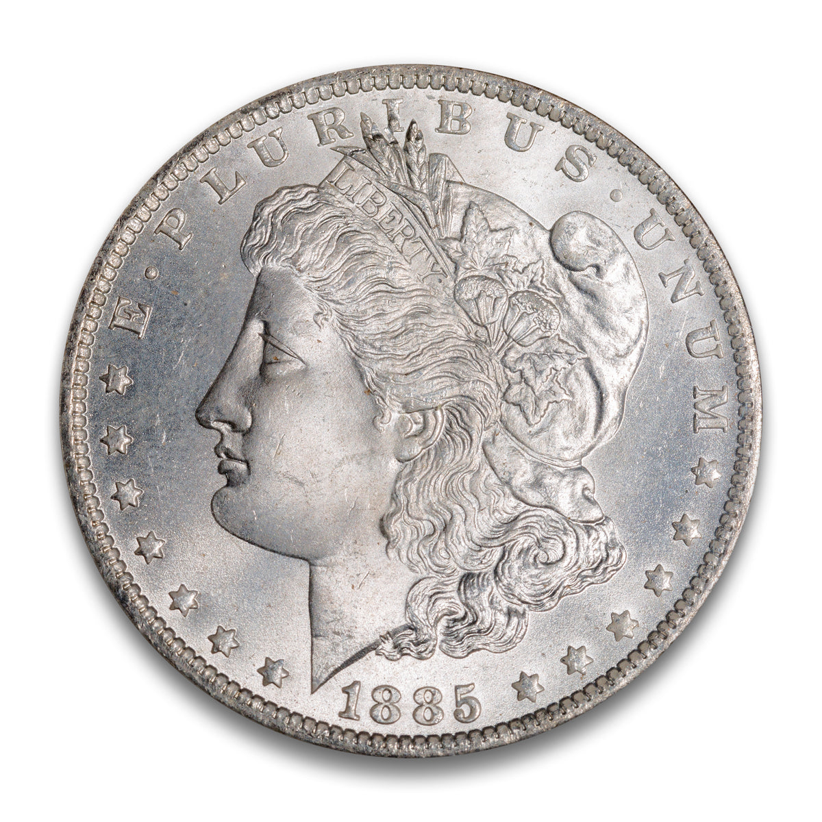 US $1 1885O Morgan Dollar NGC MS-65