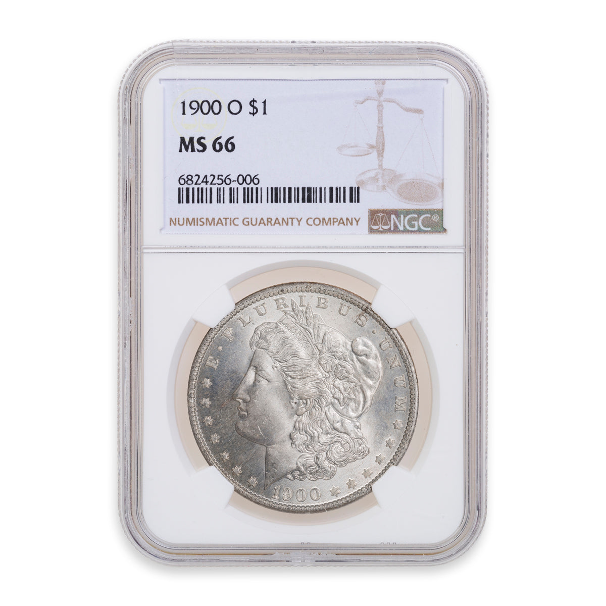 US $1 1900O Morgan Dollar NGC MS-66