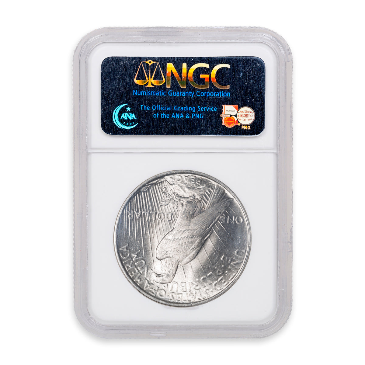 US $1 1924 Peace Dollar NGC MS-64