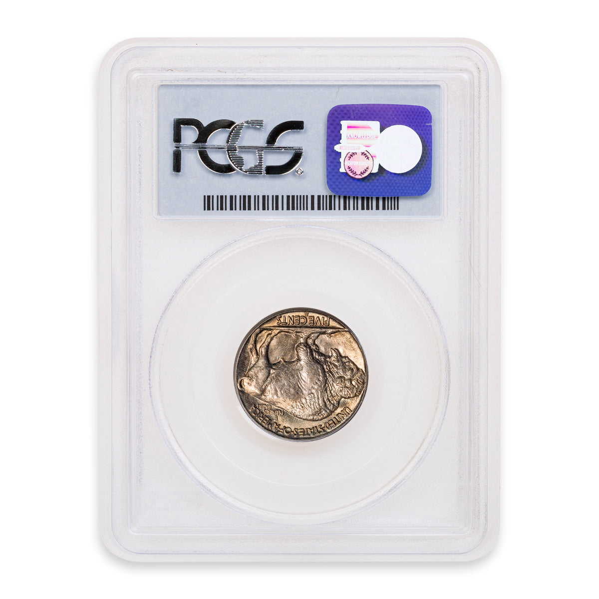 US 5 Cent 1937S Buffalo PCGS MS-66