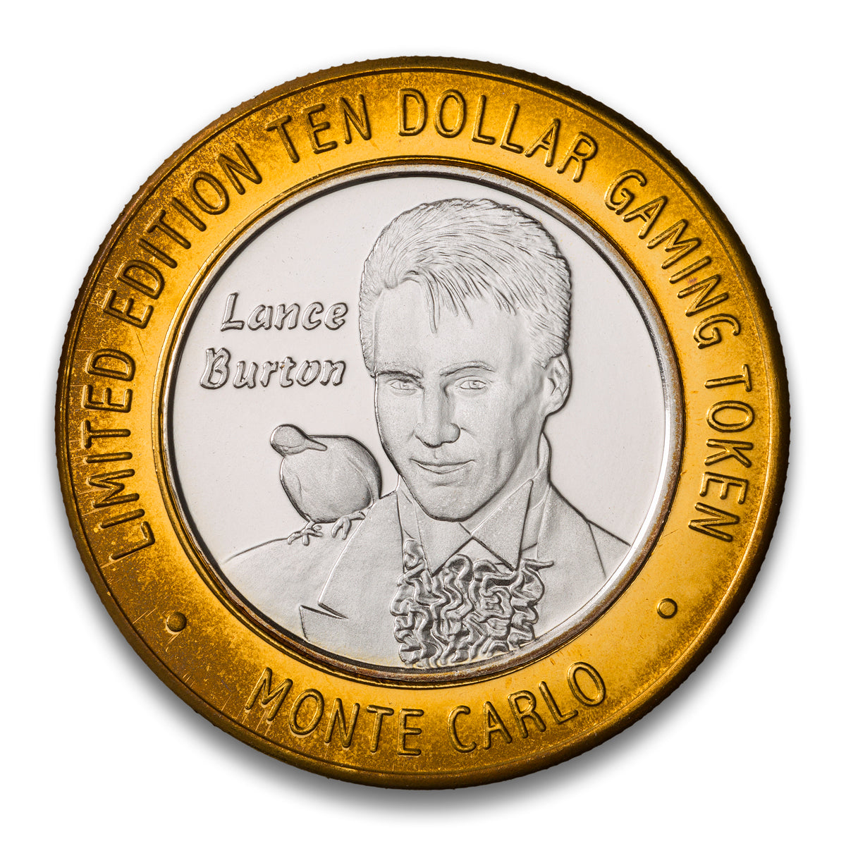 Las Vegas Casino Token $10 Monte Carlo Resort & Casino: Lance Burton