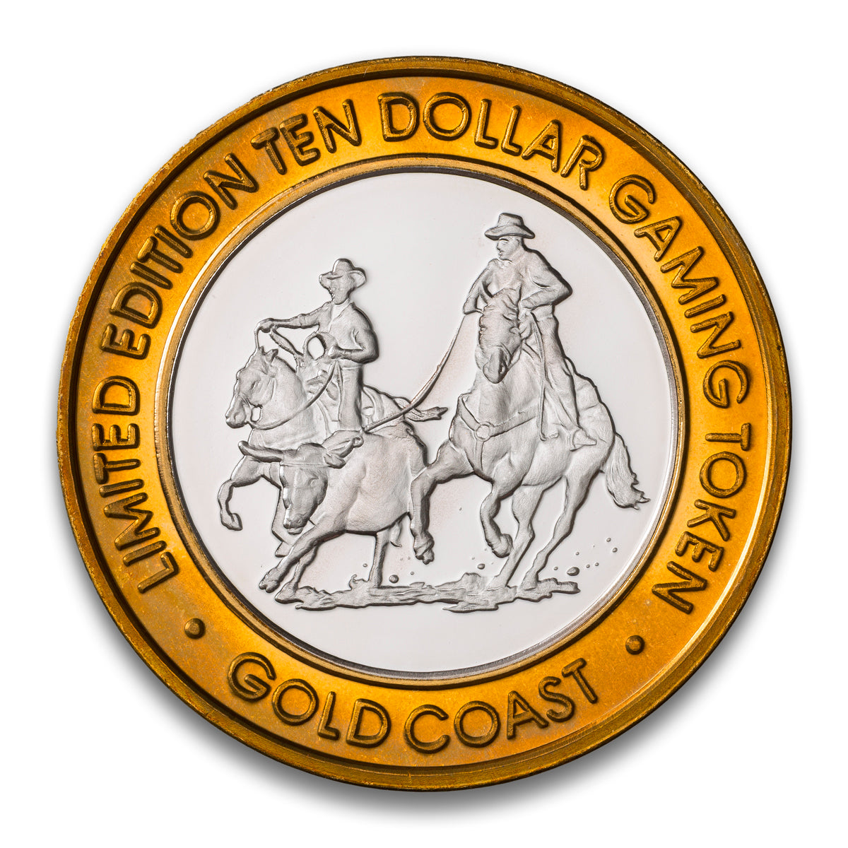 Las Vegas Casino Token $10 Gold Coast