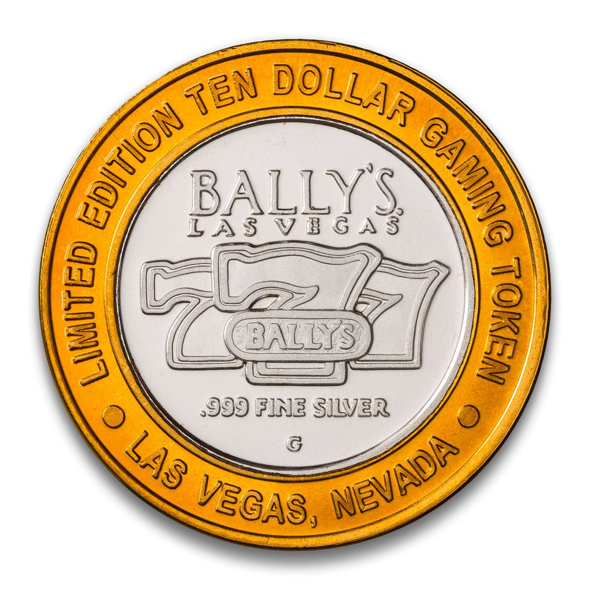 Las Vegas Casino Token $10 Bally's