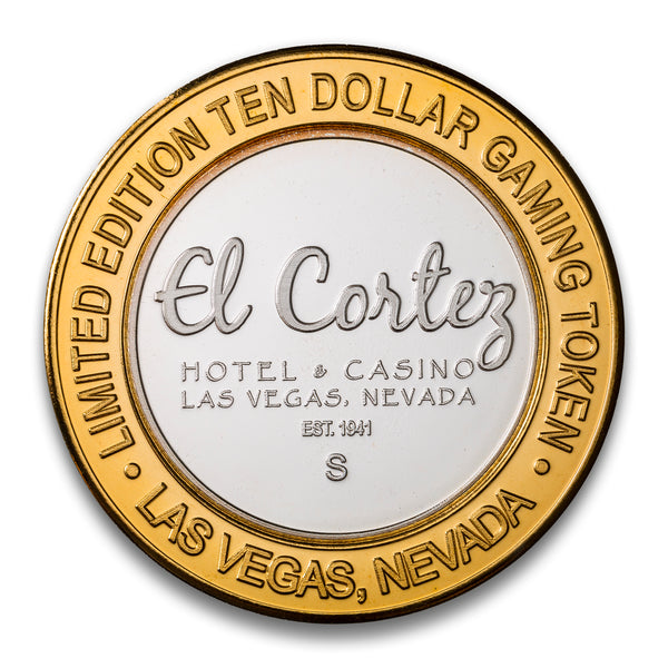 Las Vegas Casino Token $10 El Cortez Hotel & Casino: Bugsy Siegel