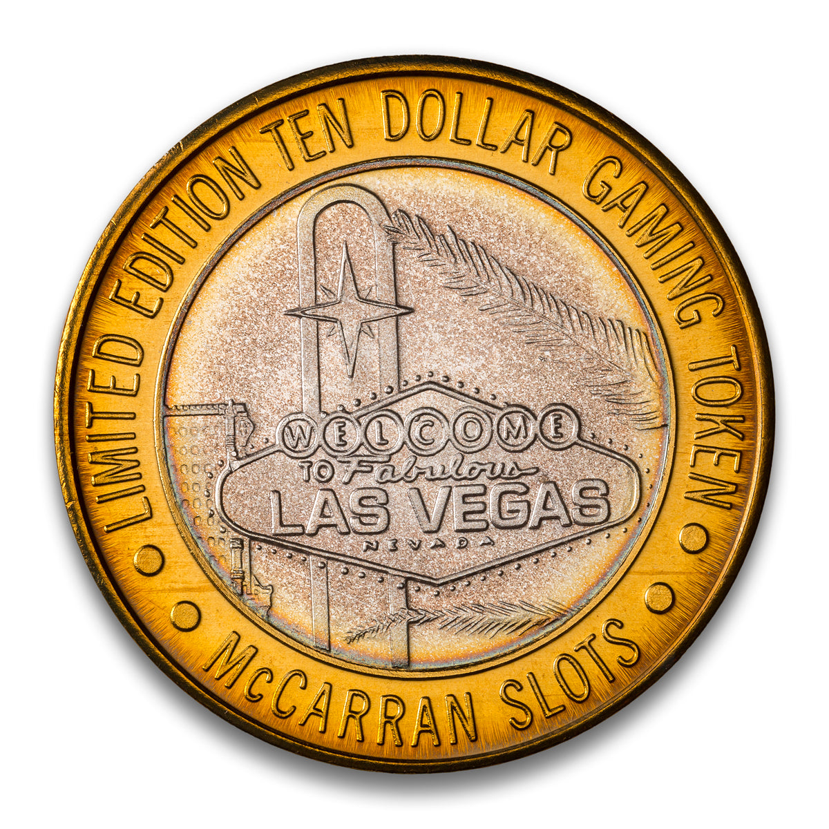 Las Vegas Casino Token $10 McCarren Slots