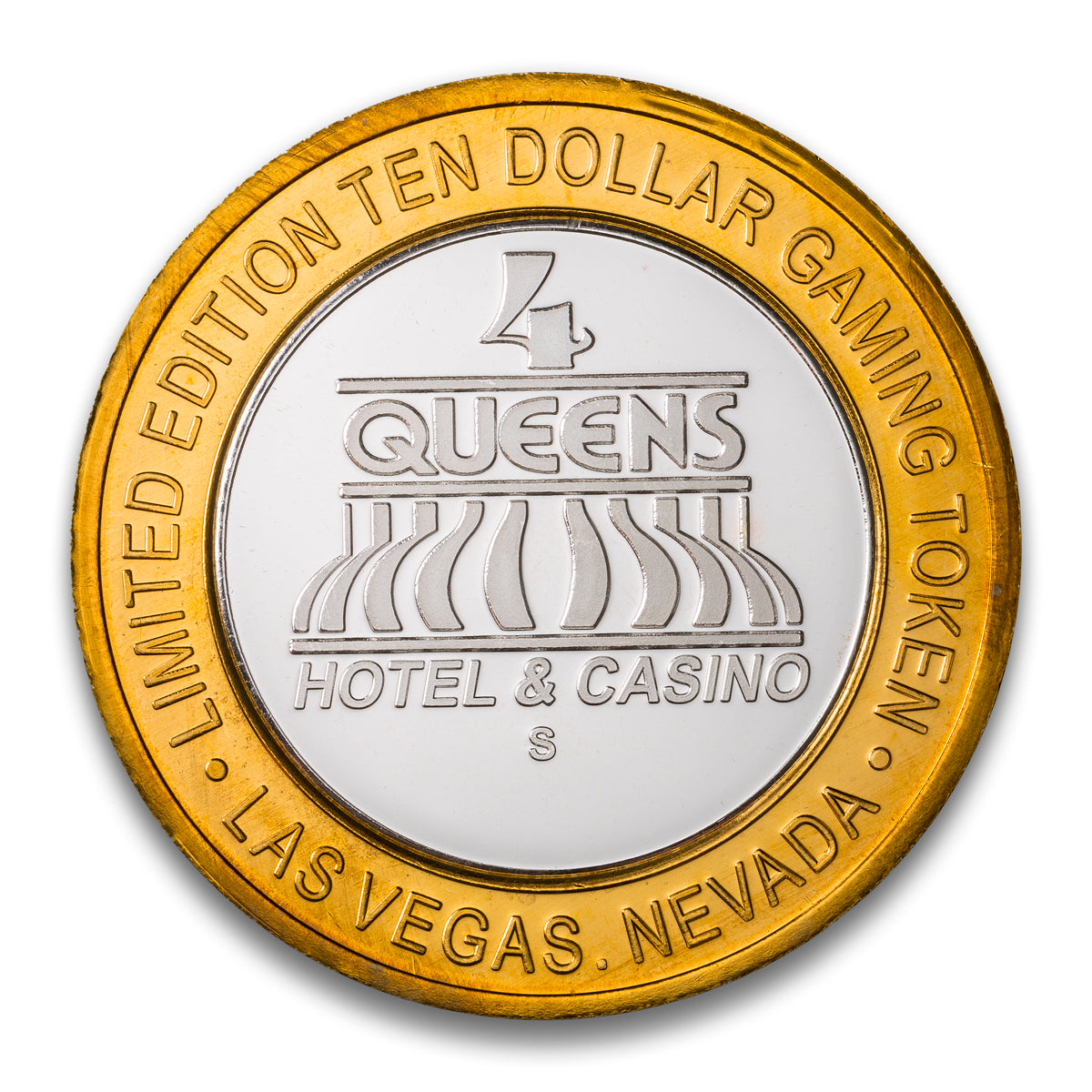 Las Vegas Casino Token $10 4 Queens Hotel & Casino: Despina Goddess of Winter