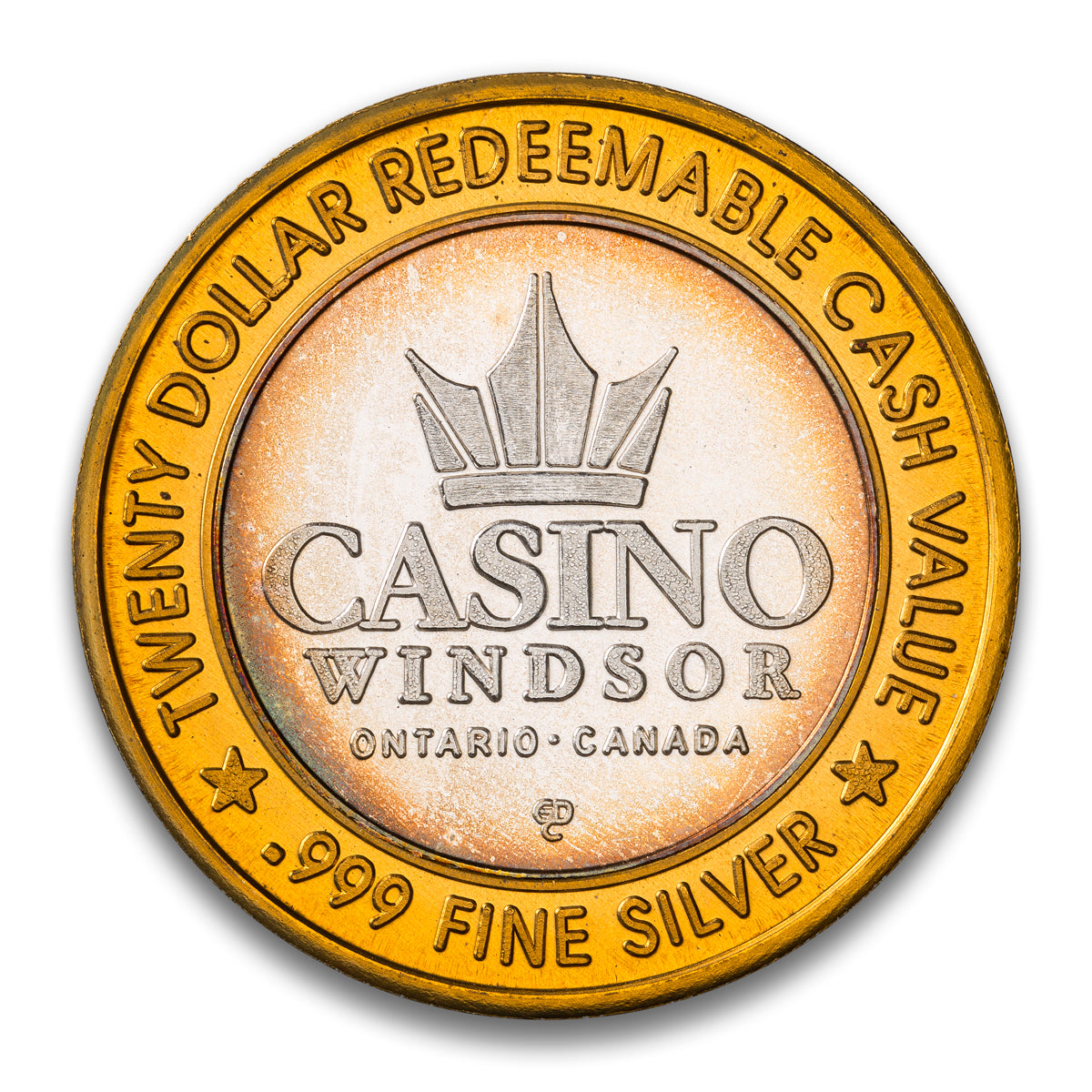 Ontario Casino Token $20 Casino Windsor