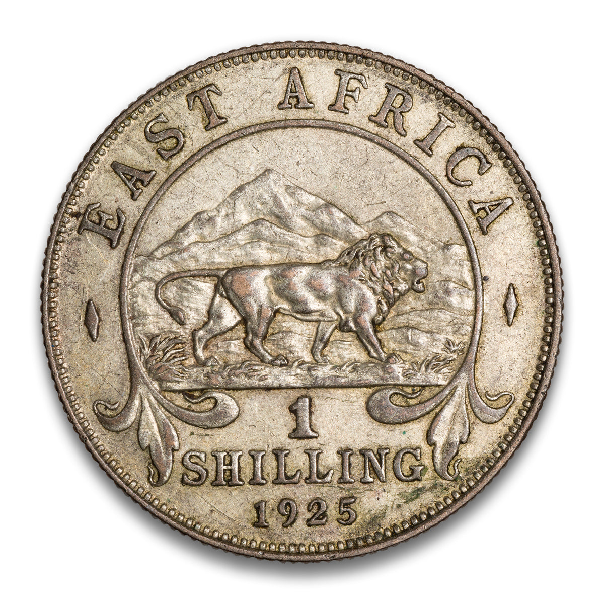East Africa Silver 1 Shilling 1925