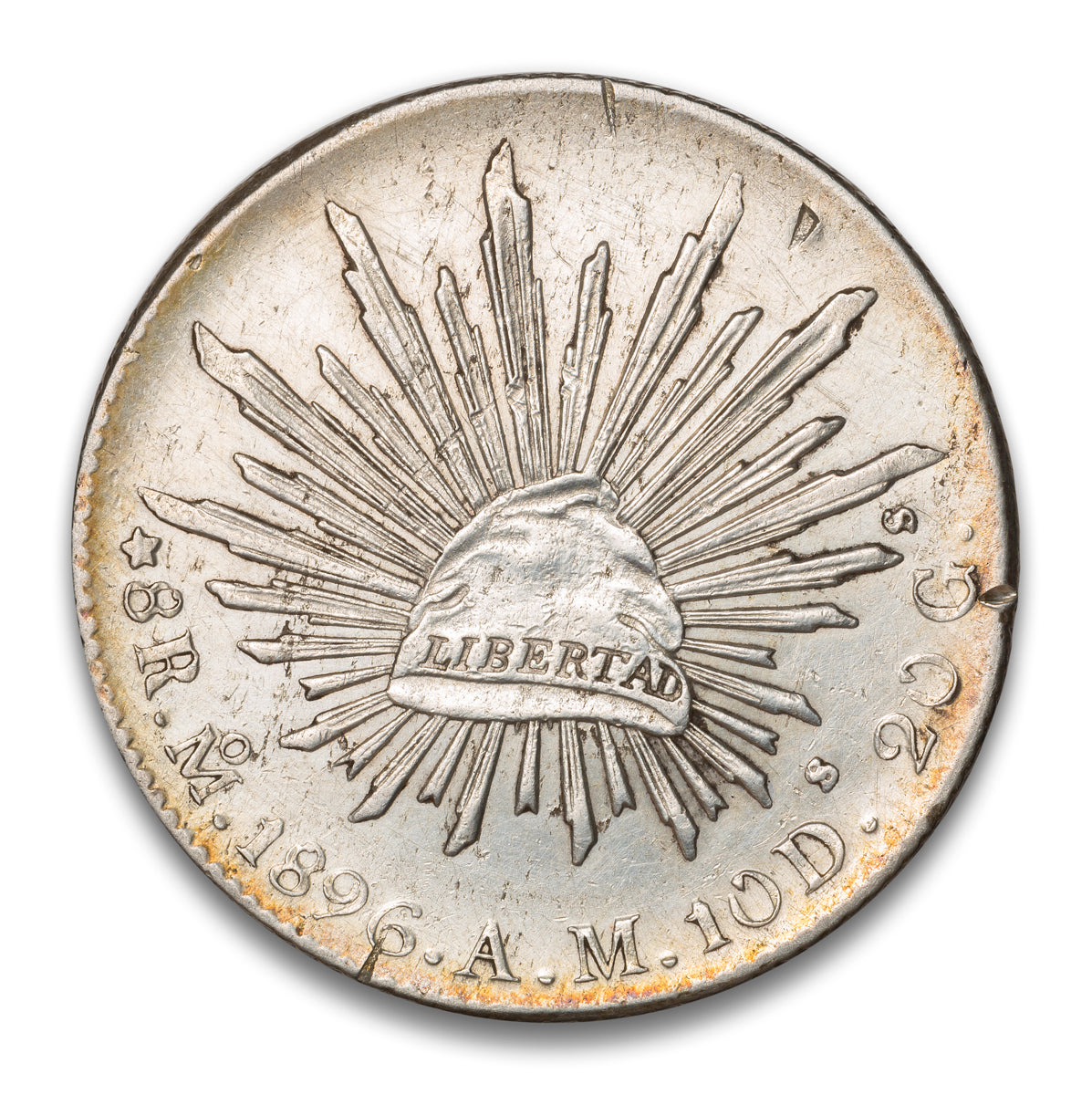 Mexico Silver 1 Peso 1896 MoAM