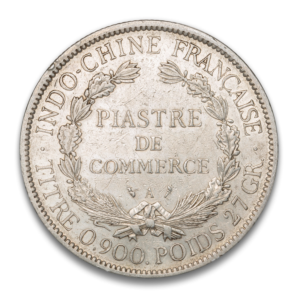 French Indo-China Silver 1 Piastre 1900 A