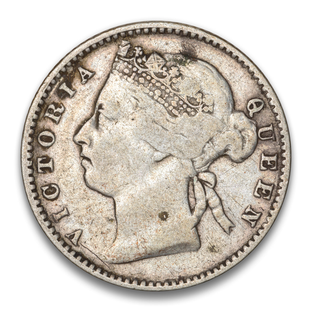 Mauritius Silver 20 Cents 1899