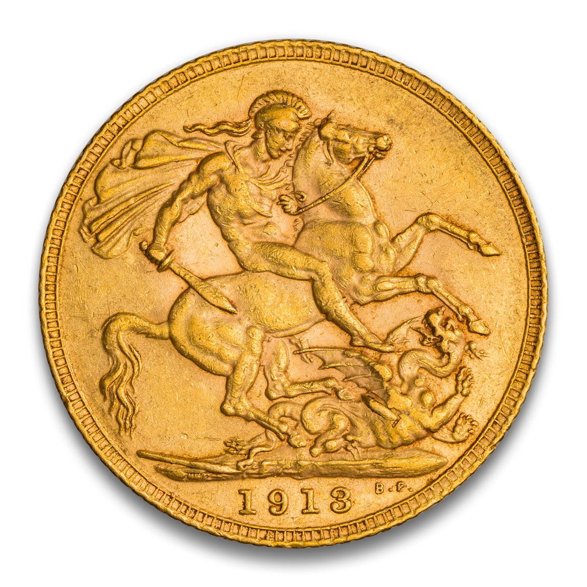 Great Britain Gold 1 sovereign 1913