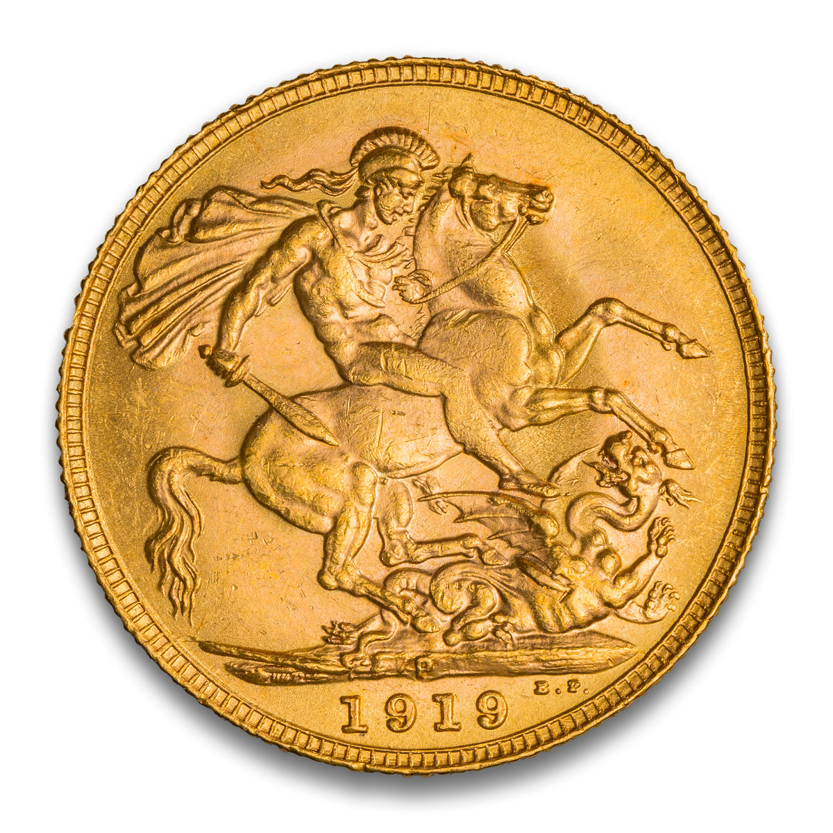 Great Britain / Australia Gold 1 sovereign 1919 P