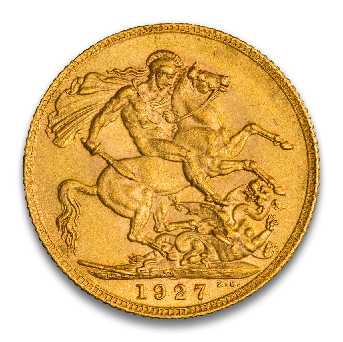 Great Britain / South Africa Gold 1 sovereign 1927 SA