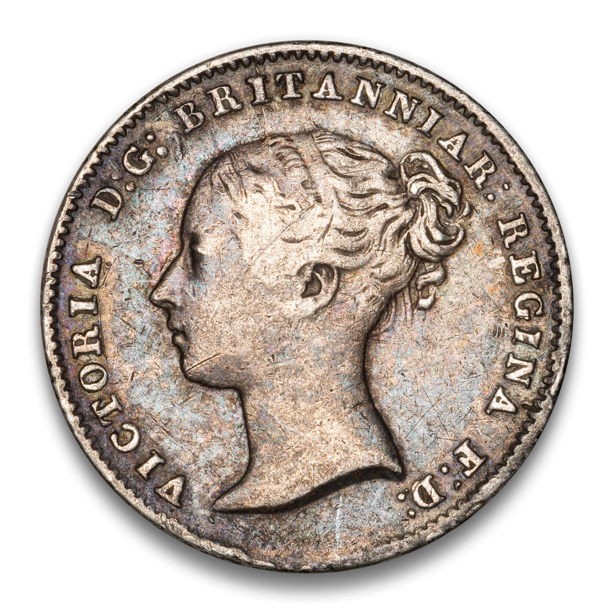 Great Britain Silver 4 pence 1839