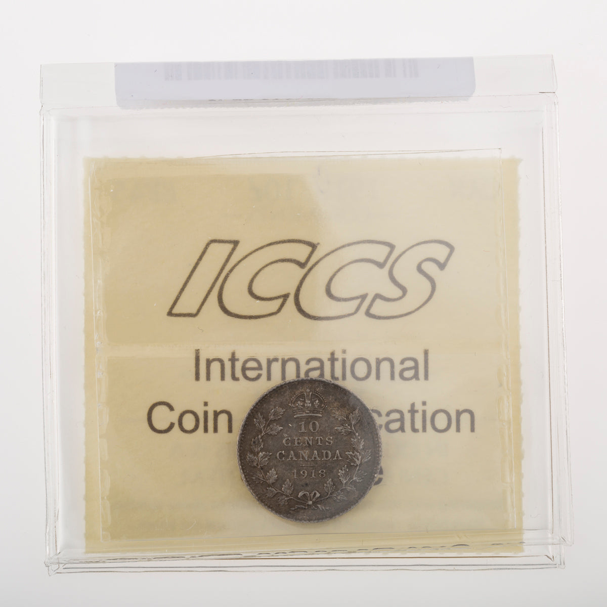10 Cent 1918 ICCS EF-45